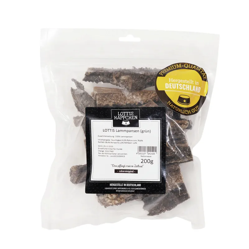 LOTTIS HÄPPCHEN Lammpansen 200 g Neue Kollektion